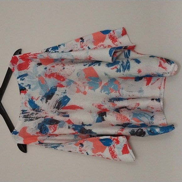 Luisa Ricci cut out sleeves sweater sz Large - Picture 4 of 5